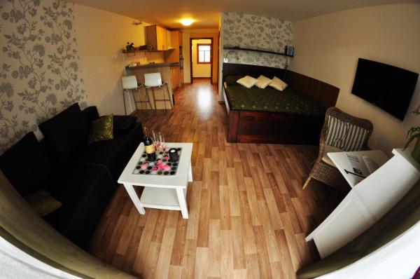 En la foto se muestra el objeto Apartmá Krkonoše ubicado en la ciudad de Studenec.