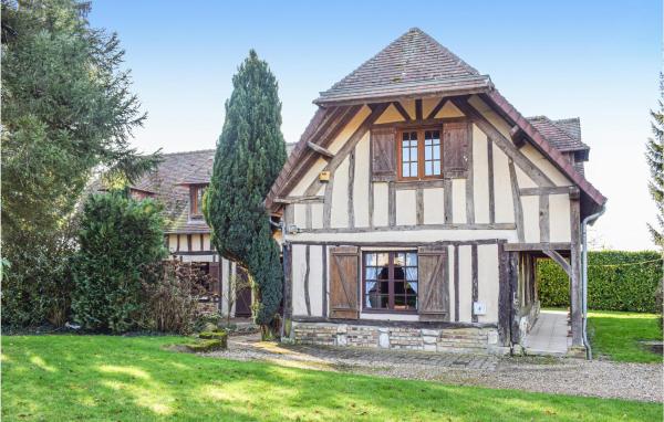 A la foto es mostra l'objecte 4 Bedroom Beautiful Home In Bosroumois situat a la ciutat de Bosnormand.