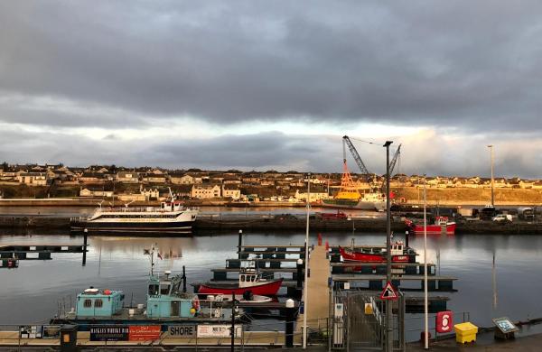 A la foto es mostra l'objecte The Steamboat - A Flat with Amazing Harbour Views situat a la ciutat de Wick.