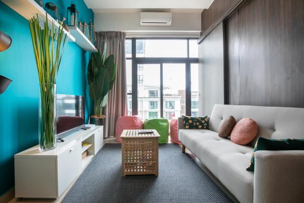照片显示了位于Bentong市的Sky Loft@Midhill Genting Highlands (Free Wi-Fi)物件。