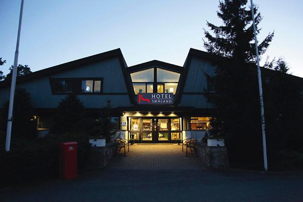 Auf dem Foto ist das Objekt Hotel Småland in der Stadt Mjöhult zu sehen.