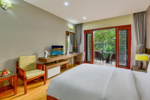 Op de foto is het object MANLI Resort Quảng Bình te zien, gelegen in de stad Ðồng Hới.