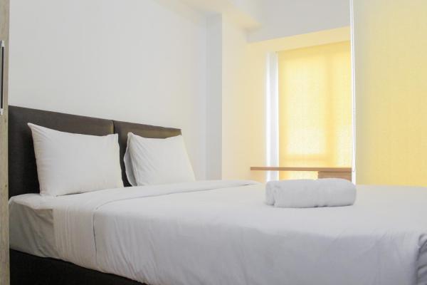 A la foto es mostra l'objecte New Furnished Studio Apartment at M-Town Residence By Travelio situat a la ciutat de Pumpangsineng.