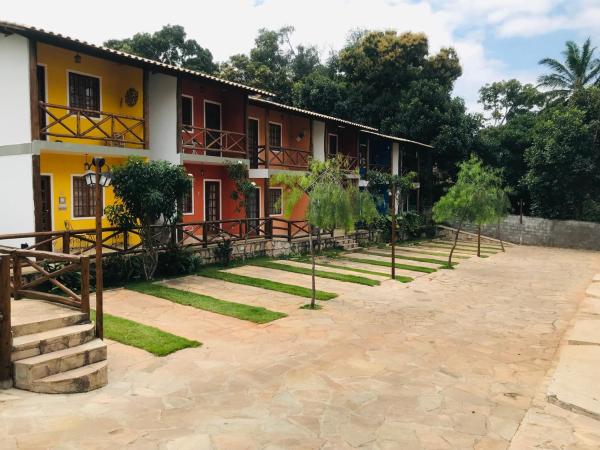 På billedet ses objektet Apartamento 02 no Vivendas do Serrano em Lençóis beliggende i byen Lençóis.
