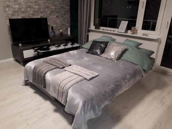 På billedet ses objektet Apartamencik w centrum beliggende i byen Rumia.