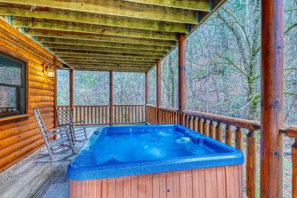 The photo shows the Enchanted located in the city of Sevierville.
