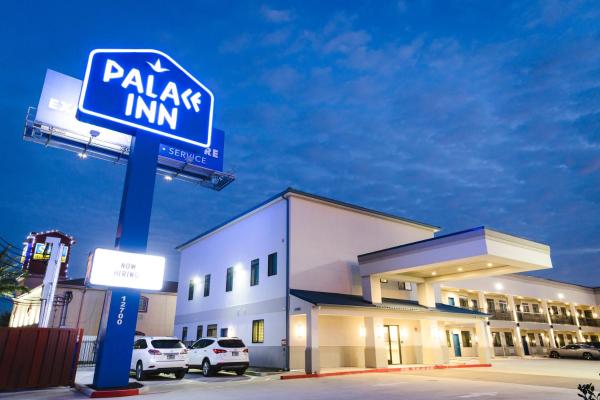 La photo montre l'objet Palace Inn Blue Federal Road situé dans la ville de Jacinto City.