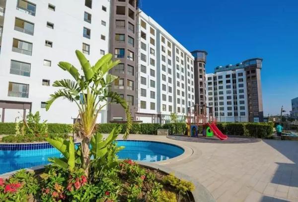 Na zdjęciu widoczny jest obiekt The Resort Chalet- Porto New Cairo położony w mieście Kair.