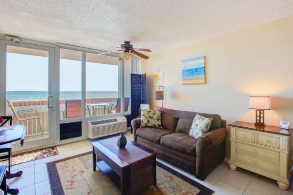 Na fotografii je vidět objekt Pirates Cove Condo Unit #209 nacházející se ve městě Daytona Beach.