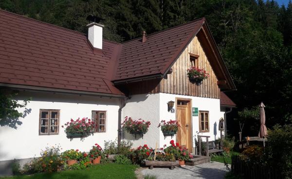 Na zdjęciu widoczny jest obiekt Ferienhaus Lenzau położony w mieście Strohmarkt.