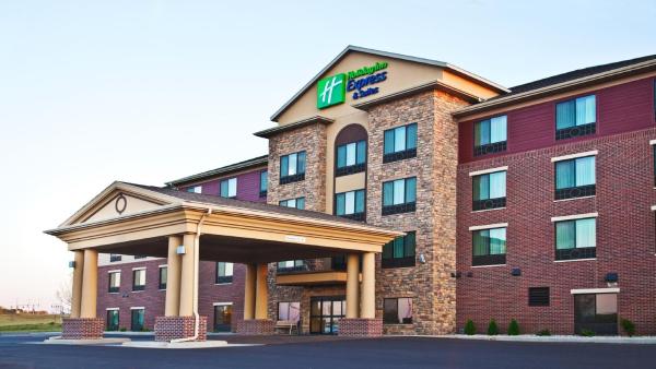 Na fotografii je vidět objekt Holiday Inn Express & Suites Sioux Falls Southwest by IHG nacházející se ve městě Tea.