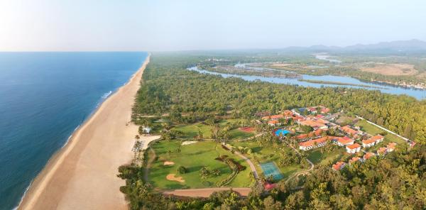 Op de foto is het object Holiday Inn Resort Goa by IHG te zien, gelegen in de stad Cavelossim.