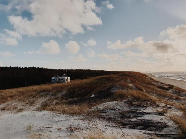 A la foto es mostra l'objecte Amber Ambient Apartments situat a la ciutat de Juodkrantė.