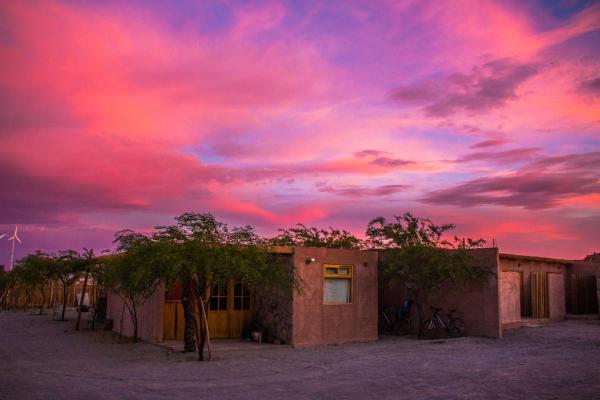 En la foto se muestra el objeto Sol del Desierto ubicado en la ciudad de Chíuchíu.