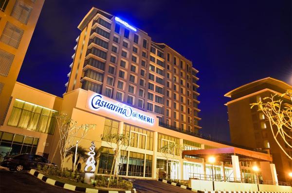 Na fotografii je vidět objekt Hotel Casuarina Meru nacházející se ve městě Ipoh.