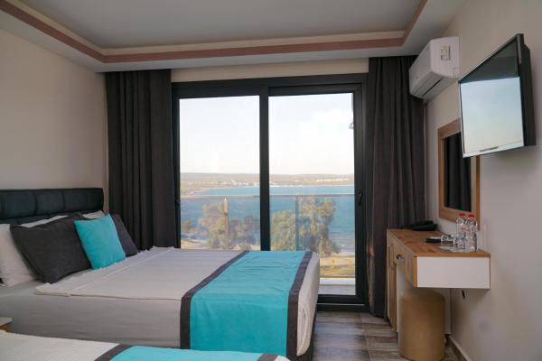 Στη φωτογραφία φαίνεται το αντικείμενο YELKEN BEACH OTEL που βρίσκεται στην πόλη Ντιντίμ.