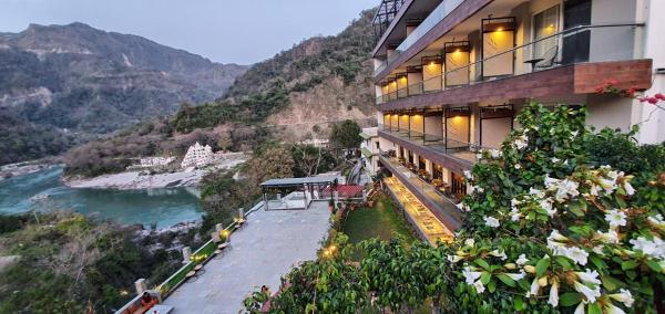 På billedet ses objektet Antalya Hotel & Spa, Rishikesh beliggende i byen Rishikesh.