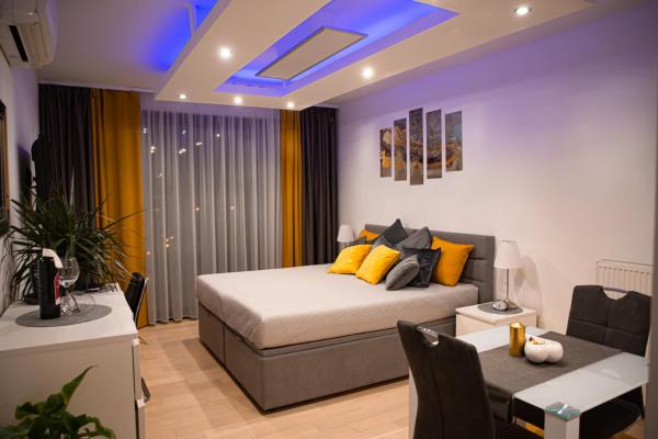 Auf dem Foto ist das Objekt Alpha apartment in der Stadt Špansko zu sehen.