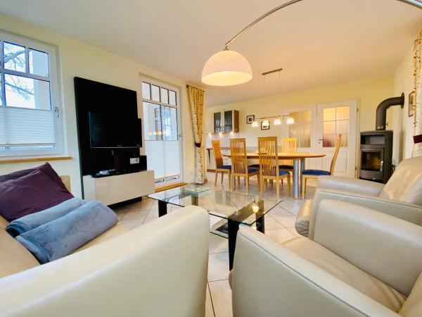 A la foto es mostra l'objecte Neue Villa Ernst - Ferienwohnung 4 situat a la ciutat de Bansin.