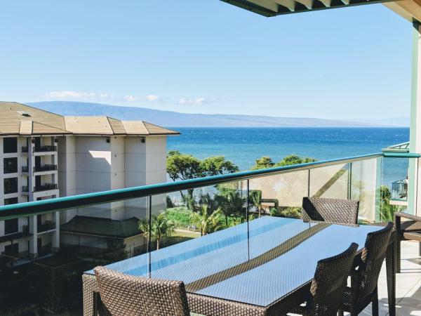A la foto es mostra l'objecte Honua Kai - Hokulani 712 situat a la ciutat de Lahaina.