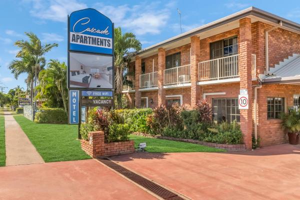 Na fotografii je vidět objekt Cascade Motel In Townsville nacházející se ve městě Oonoonba.