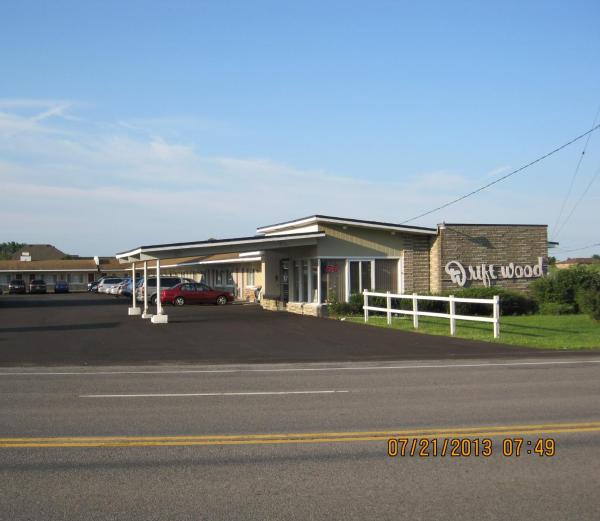 På billedet ses objektet Driftwood Motel beliggende i byen Lockport.