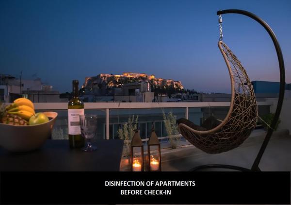 A la foto es mostra l'objecte Athens City Center Apartment situat a la ciutat de Atenes.