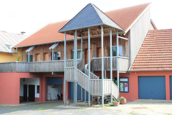 Na zdjęciu widoczny jest obiekt Bauernhofurlaub auf Larbigs Art położony w mieście Breitenbach.