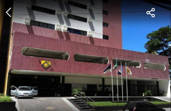 A la foto es mostra l'objecte Boa Viagem Flat Recife 50 mts do MAR ! Portaria 24hs situat a la ciutat de Recife.