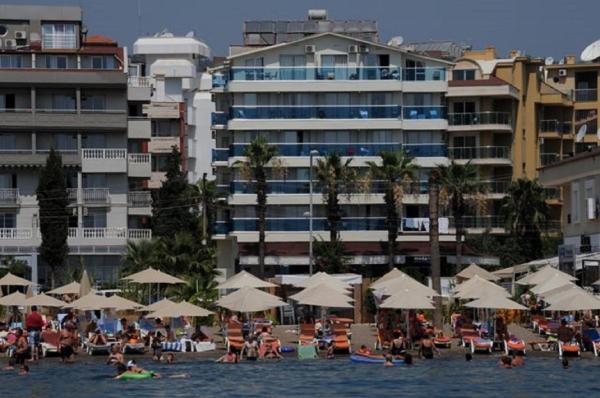 A la foto es mostra l'objecte Moda Beach Hotel situat a la ciutat de Marmaris.