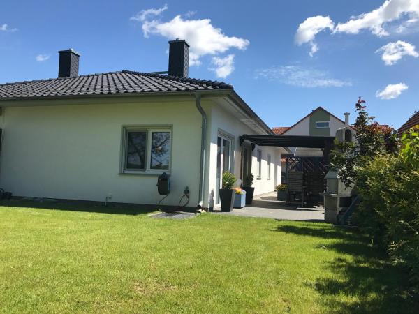 A la foto es mostra l'objecte An den Havelwiesen situat a la ciutat de Birkenwerder.