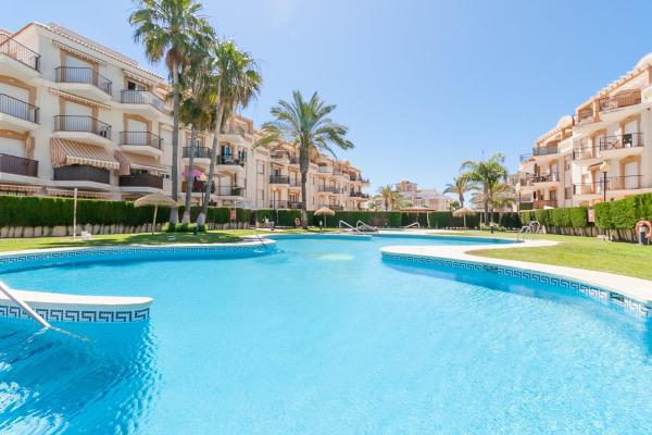 På bildet vises objektet Cañada del Barco Holiday Apartment som ligger i byen Torrox.