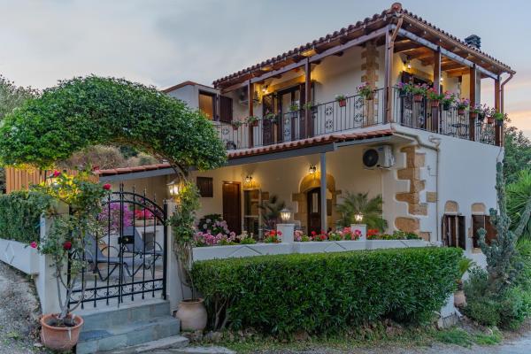 Στη φωτογραφία φαίνεται το αντικείμενο Villa Areti - Traditional Cozy Villa που βρίσκεται στην πόλη Embrósneros.