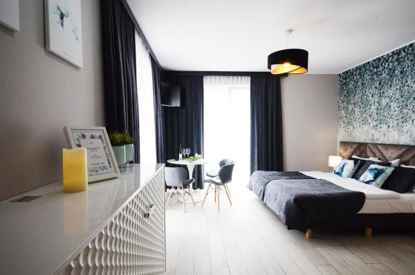 På billedet ses objektet Apartamenty Biała Sowa Czarna Góra beliggende i byen Sienna.