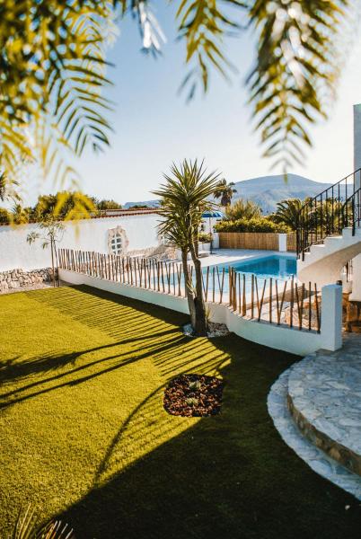 På billedet ses objektet Villa Boho Ibiza Style beliggende i byen Jávea.