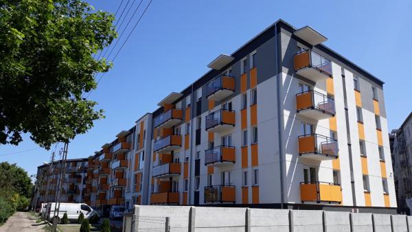 På billedet ses objektet Apartament 3 pokoje Poznań beliggende i byen Janikowo.