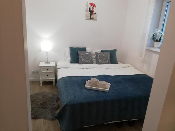 Auf dem Foto ist das Objekt Leśny Apartament II in der Stadt Wielbark zu sehen.