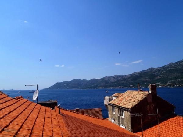 A la foto es mostra l'objecte Puntin Rooms apartman situat a la ciutat de Korčula.