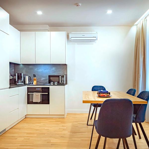 A la foto es mostra l'objecte Comfy Rest apartments in Juodkrantė situat a la ciutat de Juodkrantė.