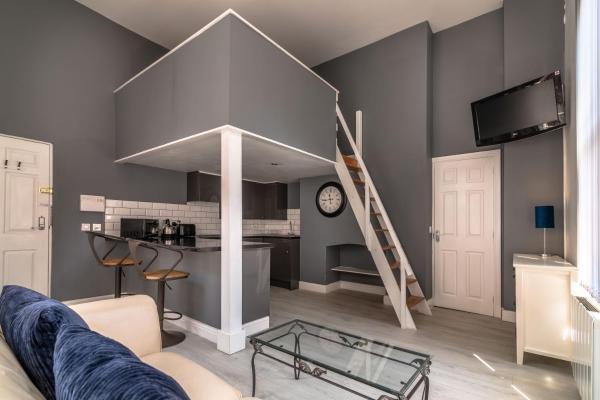 A la foto es mostra l'objecte 1 Bed Old Town City Studio near Theatre Suit Work or Leisure situat a la ciutat de Hull.