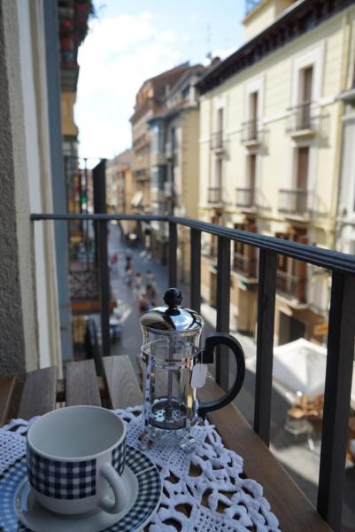 Op de foto is het object Apartamento «El Balcón de la Calle Mayor» te zien, gelegen in de stad Jaca.
