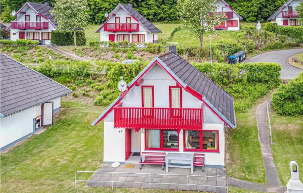 Na zdjęciu widoczny jest obiekt Ferienhaus 47 In Kirchheim położony w mieście Kemmerode.