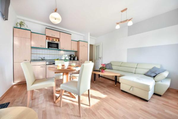 A la foto es mostra l'objecte Villa Frohsinn Wohnung 16 situat a la ciutat de Bansin.