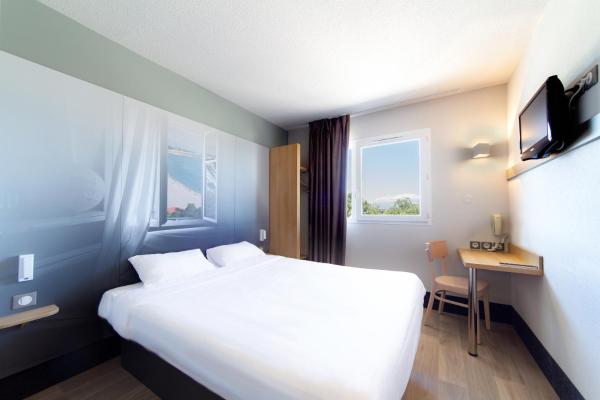 Na fotografii je vidět objekt B&B HOTEL Perpignan Saleilles nacházející se ve městě Perpignan.
