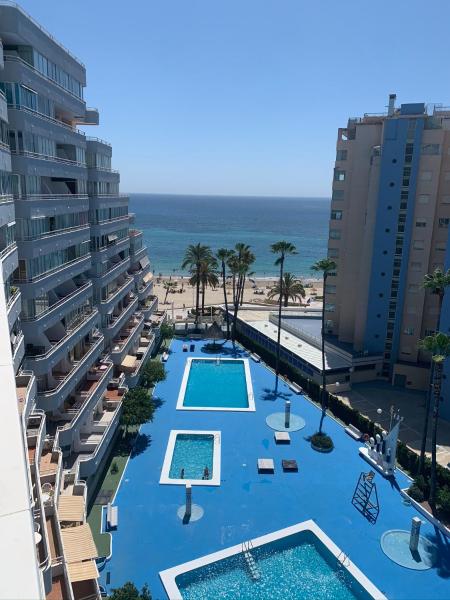 På bilden syns objektet SERVICE APART LAZARO- Apartamentos Aguamarina 58 som ligger i staden Calpe.