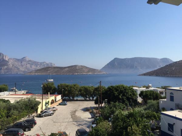 A la foto es mostra l'objecte Fotini Studios situat a la ciutat de Emborios Kalymnos.