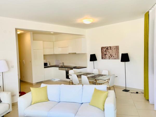 A la foto es mostra l'objecte Lavender Bay Apartment B13 situat a la ciutat de Lipci.