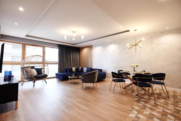 Nella foto è visibile l'oggetto Apartament Navy Residence situato nella città di Ełk.