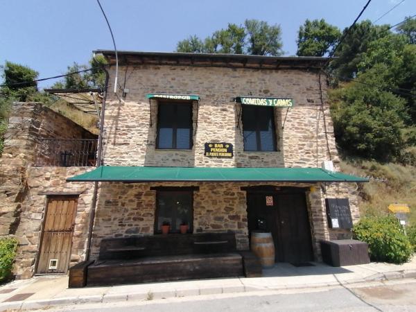 A la foto es mostra l'objecte El Puente Peregrino situat a la ciutat de Trabadelo.