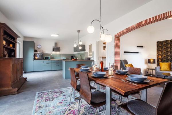 A la foto es mostra l'objecte Ferienhaus-Nordseebirke situat a la ciutat de Süderdeich.